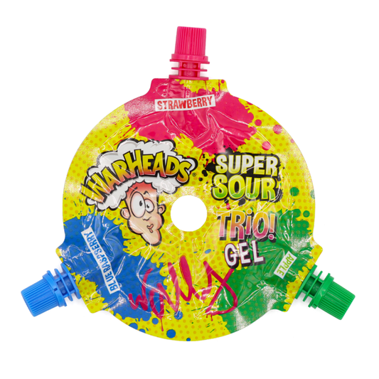 Warheads Super Sour Trio Gel Wheel