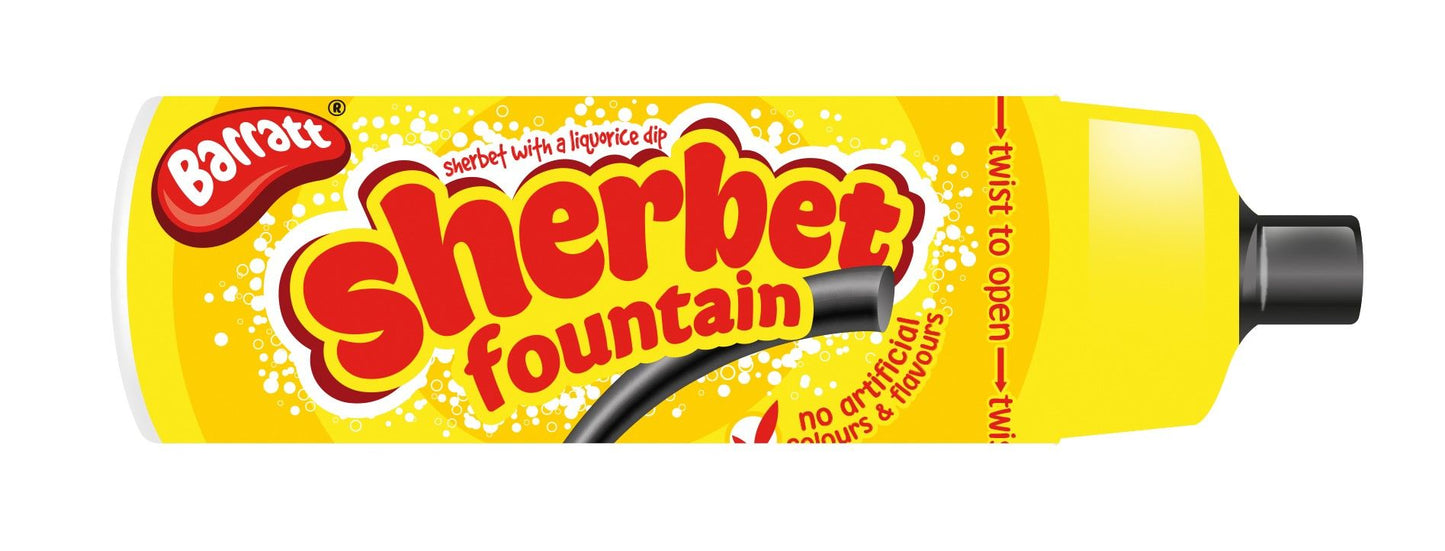 Barratt Sherbet Fountains Sweet - out of Date July 24